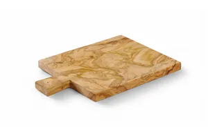 Deska do serwowania z drewna oliwnego, 340x230x22mm, Prostokątny Hendi 505427