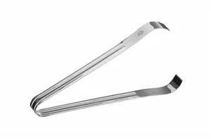 Szczypce do lodu - zestaw 2 szt., srebrny, 180mm BarUp 523520
