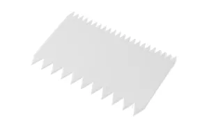 Skrobka do ciasta prostokątna grzebień - zestaw 6 szt., 6 szt., 110x72mm Hendi 554173