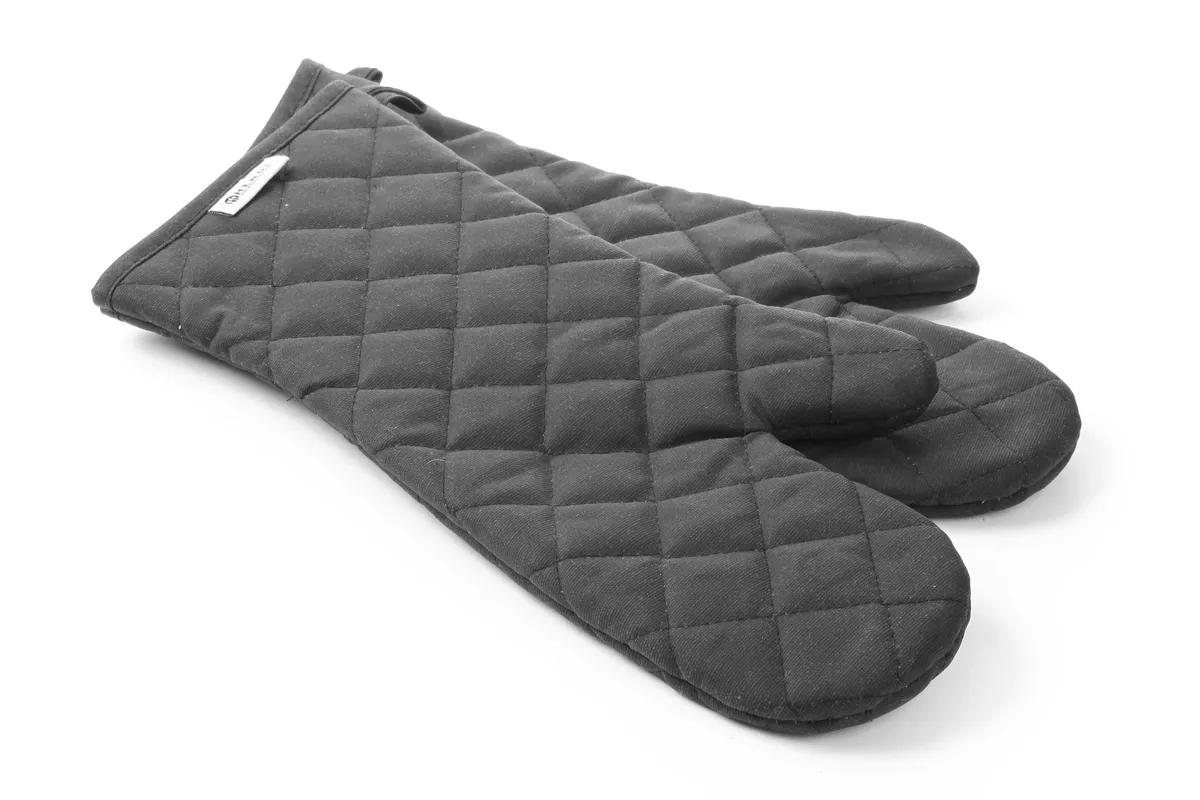 Rękawice ochronne - 2 szt. , bawełniane z powłoką trudnopalną, 2 szt., 380mm Hendi 556610