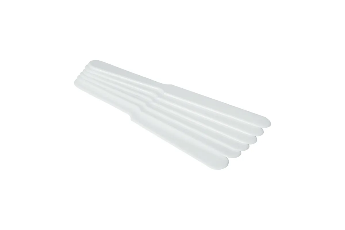 Szpatuła do zbierania piany z piwa, biały, 6 szt., 235x26mm BarUp 565360