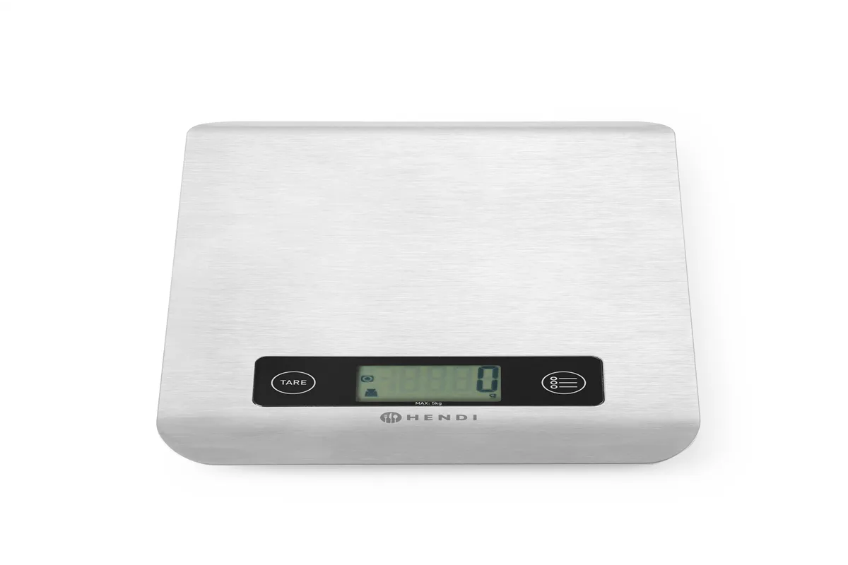 Waga kuchenna 5 kg, 169x218x13mm Hendi 580226