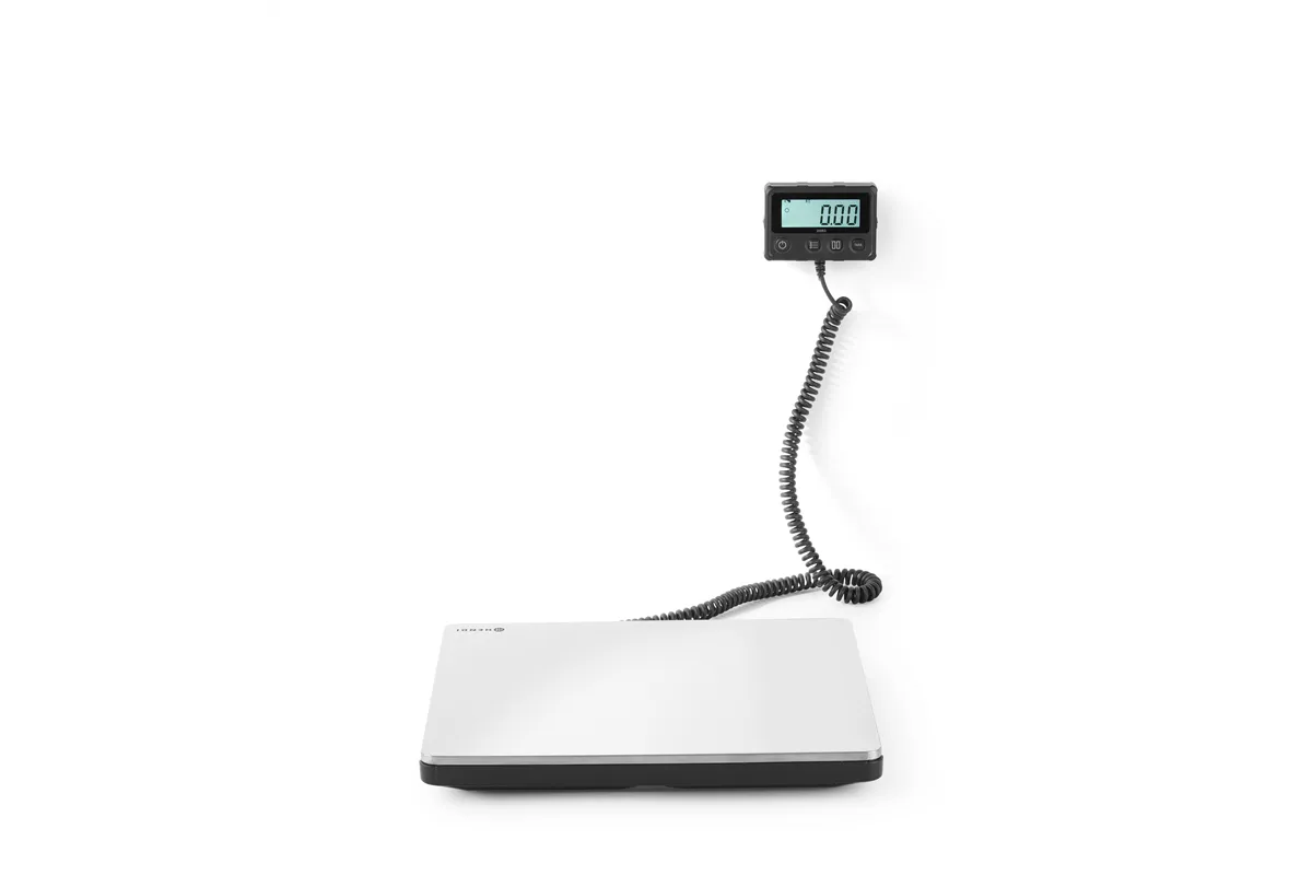 Waga gastronomiczna cyfrowa do 200 kg, 298x248x37mm Hendi 580462