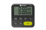 Timer dwuzakresowy, czarny, 82x20x86mm Hendi 582046
