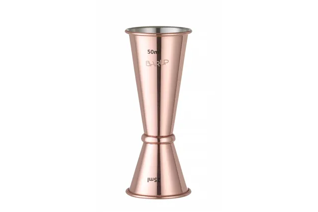 Jigger – miarka barmańska 30/50 ml, miedziany, ⌀45x114mm BarUp 593332