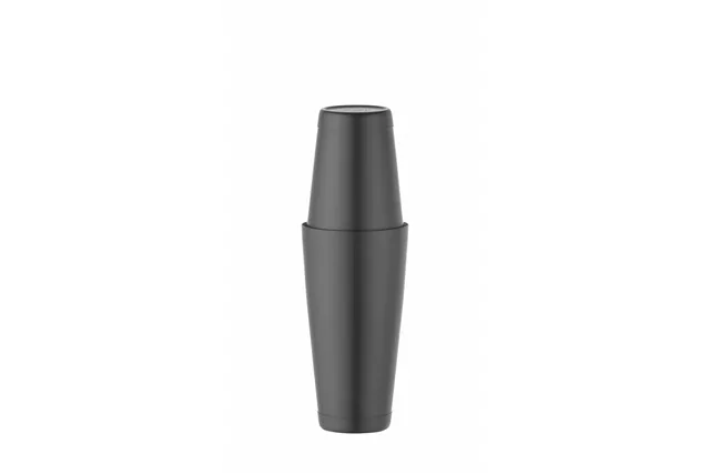 Shaker bostoński Tin-on-Tin, 0,8L, czarny, ⌀90mm BarUp 596418