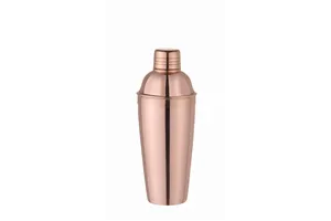 Shaker 3-częściowy Cobbler, miedziany, ⌀85x240mm BarUp 596425
