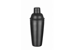 Shaker 3-częściowy Cobbler, czarny, ⌀85x240mm BarUp 596432