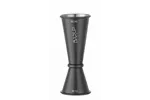 Jigger - miarka barmańska 25/50 ml, czarny, ⌀44x110mm BarUp 596654