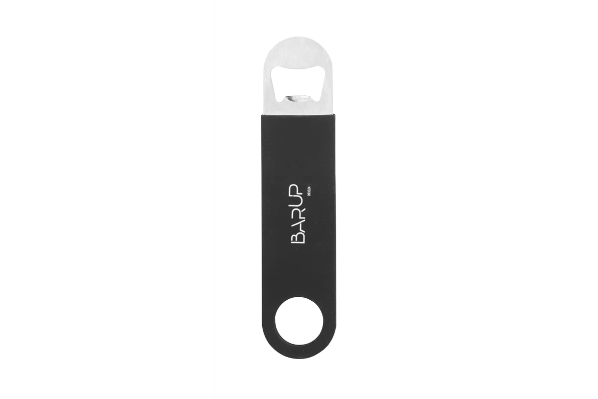 Otwieracz do butelek, czarny, 180x40mm BarUp 596661