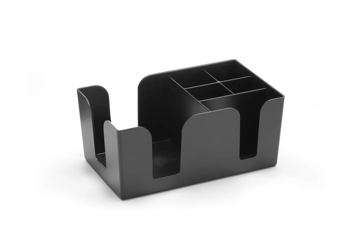 Przybornik barmański - 6 przegród, 240x145x105mm BarUp 596760