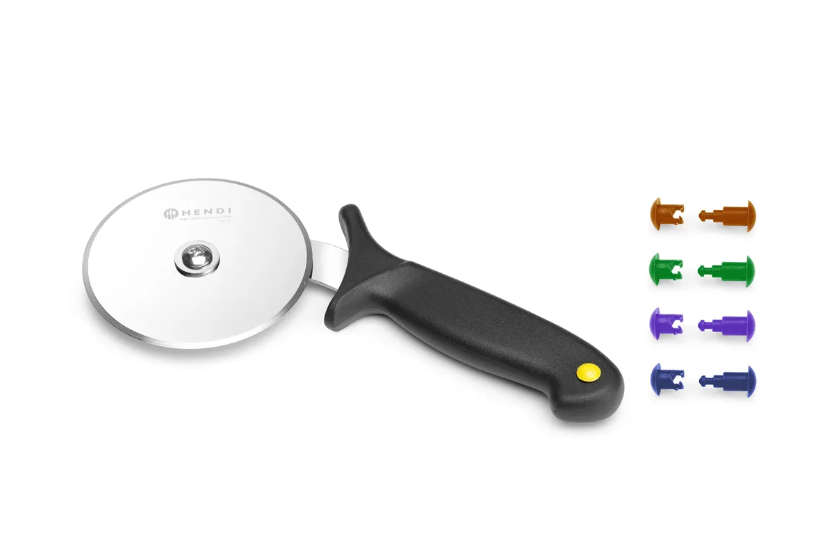 Radełko do pizzy, czarny, 230mm Hendi 617014