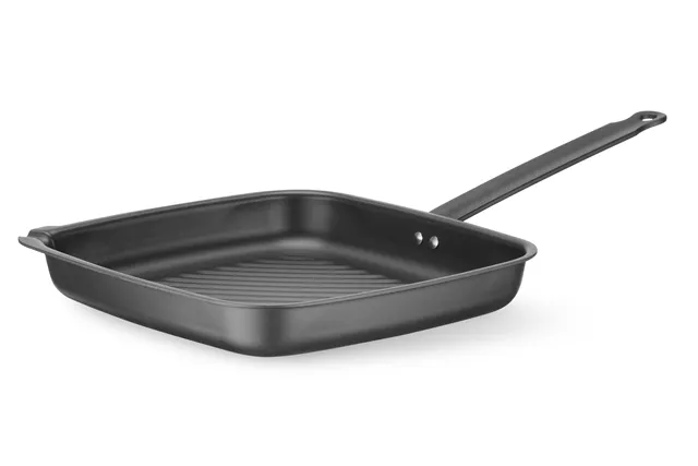 Patelnia do grillowania, kwadratowa, 480x282x80mm Hendi 627983