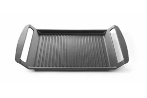 Taca ryflowana do kuchenek indukcyjnych, 390x260x35mm Hendi 629130