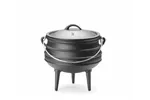 Kociołek żeliwny, czarny, ⌀245x280mm Hendi 629291