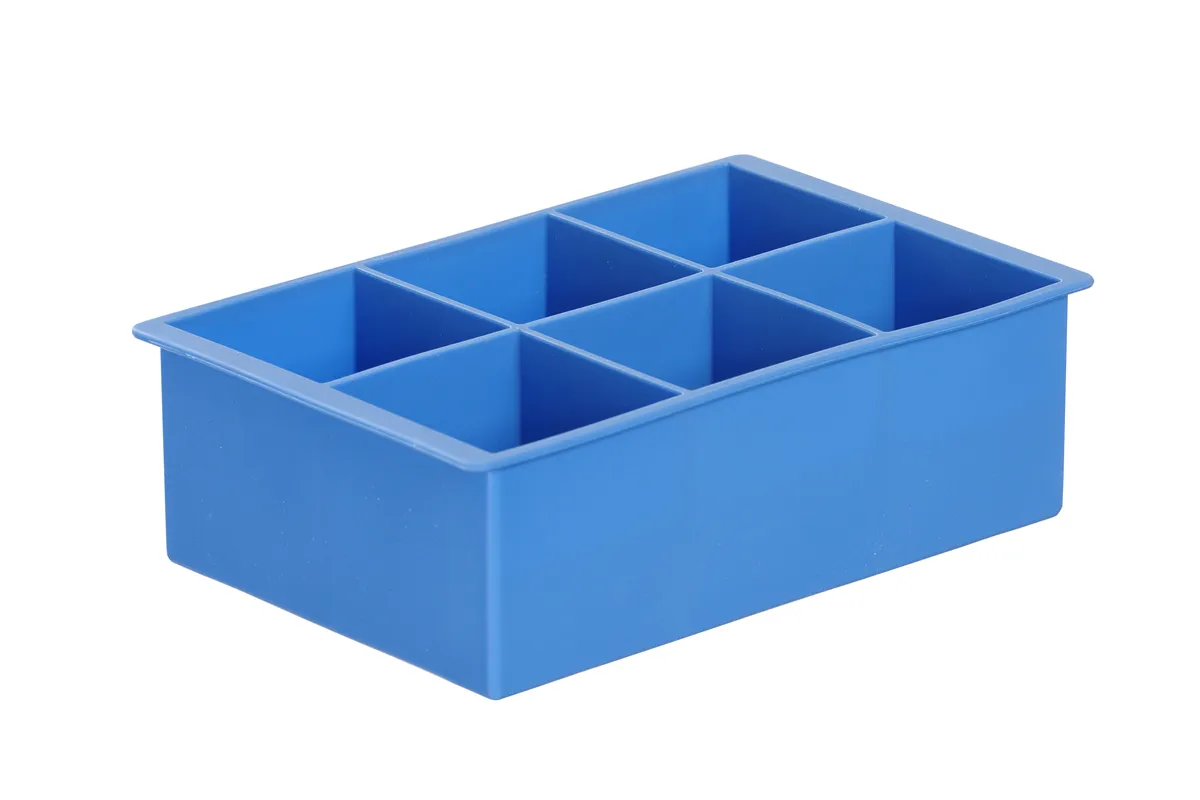 Forma do kostek lodu XL, niebieski, 170x110x52mm BarUp 679036