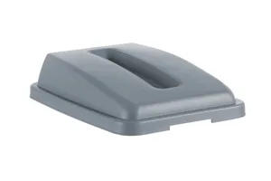 Pokrywa z otworem do kontenera prostokątnego 60l, otwór prostokątny, jasnoszary, 660x470x30mm Hendi 691144