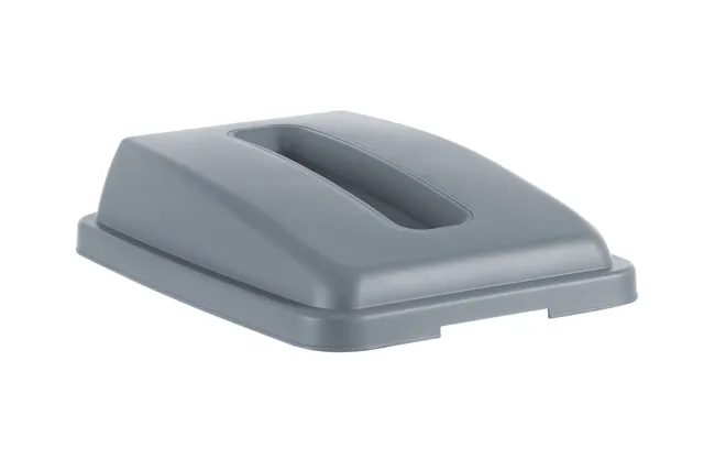 Pokrywa z otworem do kontenera prostokątnego 60l, otwór prostokątny, jasnoszary, 660x470x30mm Hendi 691144