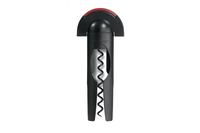 Korkociąg z nożykiem do folii, czarny, 200mm Victorinox 7.6924