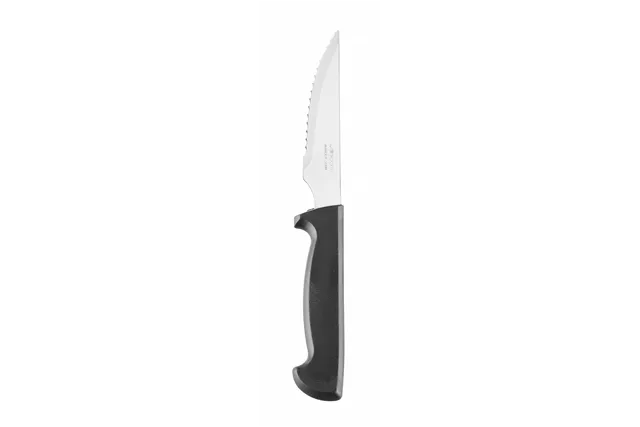 Nóż do steków, seria STEAK BASIC, STEAK BASIC, czarny, 230mm, Ząbkowany Arcos 740009