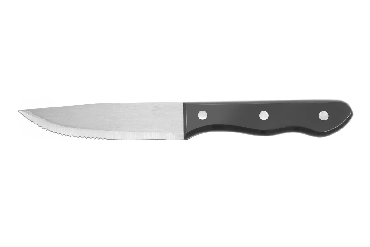 Nóż do steków XL - 6 szt., Profi Line, czarny, 6 szt., 250mm Hendi 781456