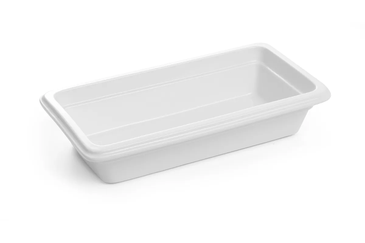 Pojemnik GN 1/3 z porcelany, Profi Line, GN 1/3, 325x176x65mm Hendi 783023