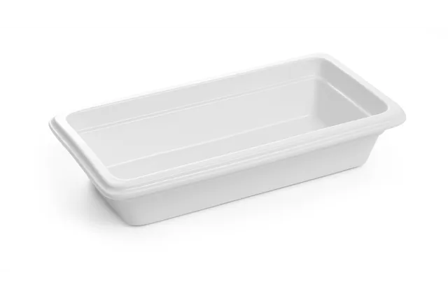 Pojemnik GN 1/3 z porcelany, Profi Line, GN 1/3, 325x176x65mm Hendi 783023