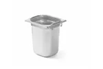 Pojemnik GN 1/6 z chowanymi uchwytami, Profi Line, GN 1/6, 3,4L, (H)200mm Hendi 803707