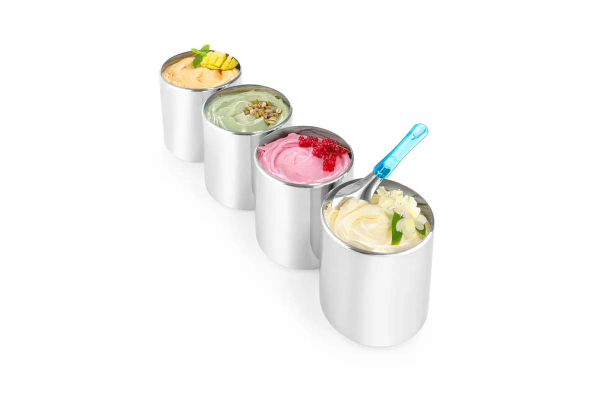 Kuweta do lodów, okrągła, 7L, ⌀200x250mm Hendi 807002