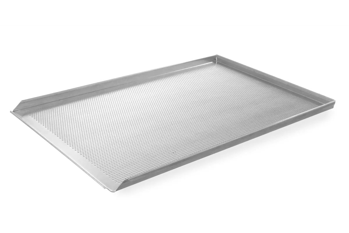 Blacha wypiekowa perforowana z 3 rantami, 600x400x20mm Hendi 808214