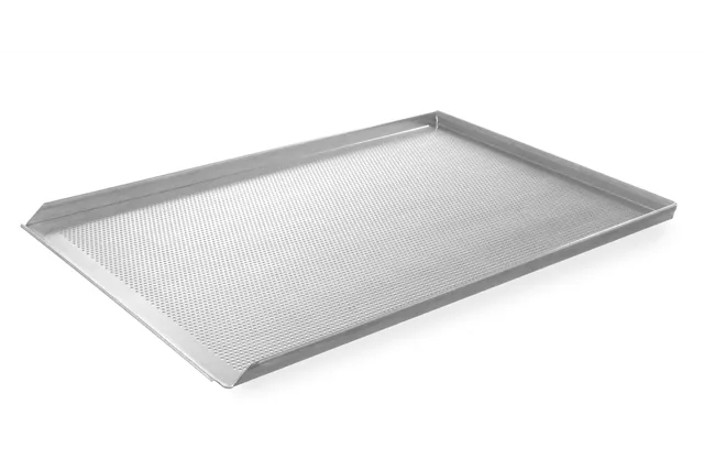 Blacha wypiekowa perforowana z 3 rantami, 600x400x20mm Hendi 808214