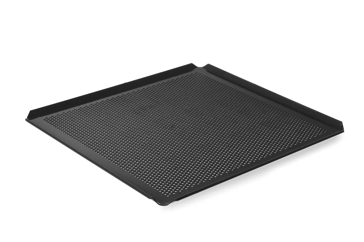 Blacha wypiekowa perforowana GN 2/3 z 4 rantami, GN 2/3, 354x325x10mm Hendi 808412