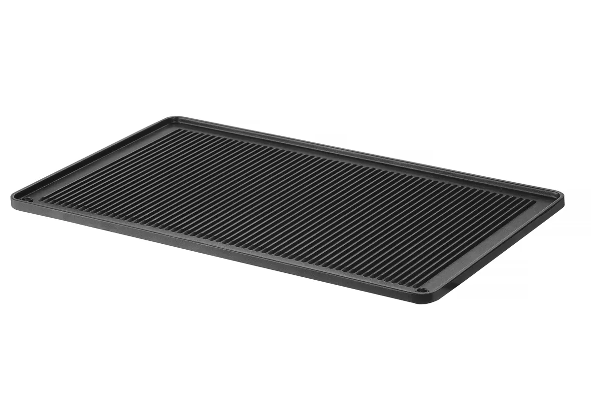 Płyta do grillowania, ryflowana CONVECTOMAT GRILLPLATE, GN 1/1, 530x325x15mm Hendi 808825