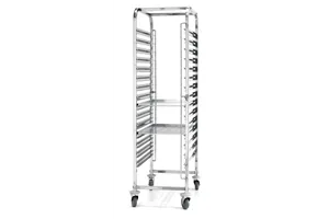 Wózek do transportu 15 blach 600x400, 515x680x1710mm Hendi 810651