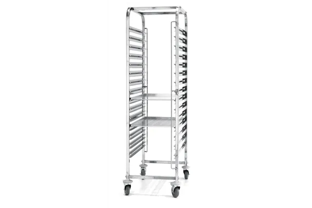Wózek do transportu 15 blach 600x400, 515x680x1710mm Hendi 810651