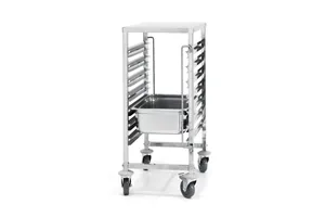 Wózek do transportu pojemników 7xGN 1/1, 445x615x945mm Hendi 810668