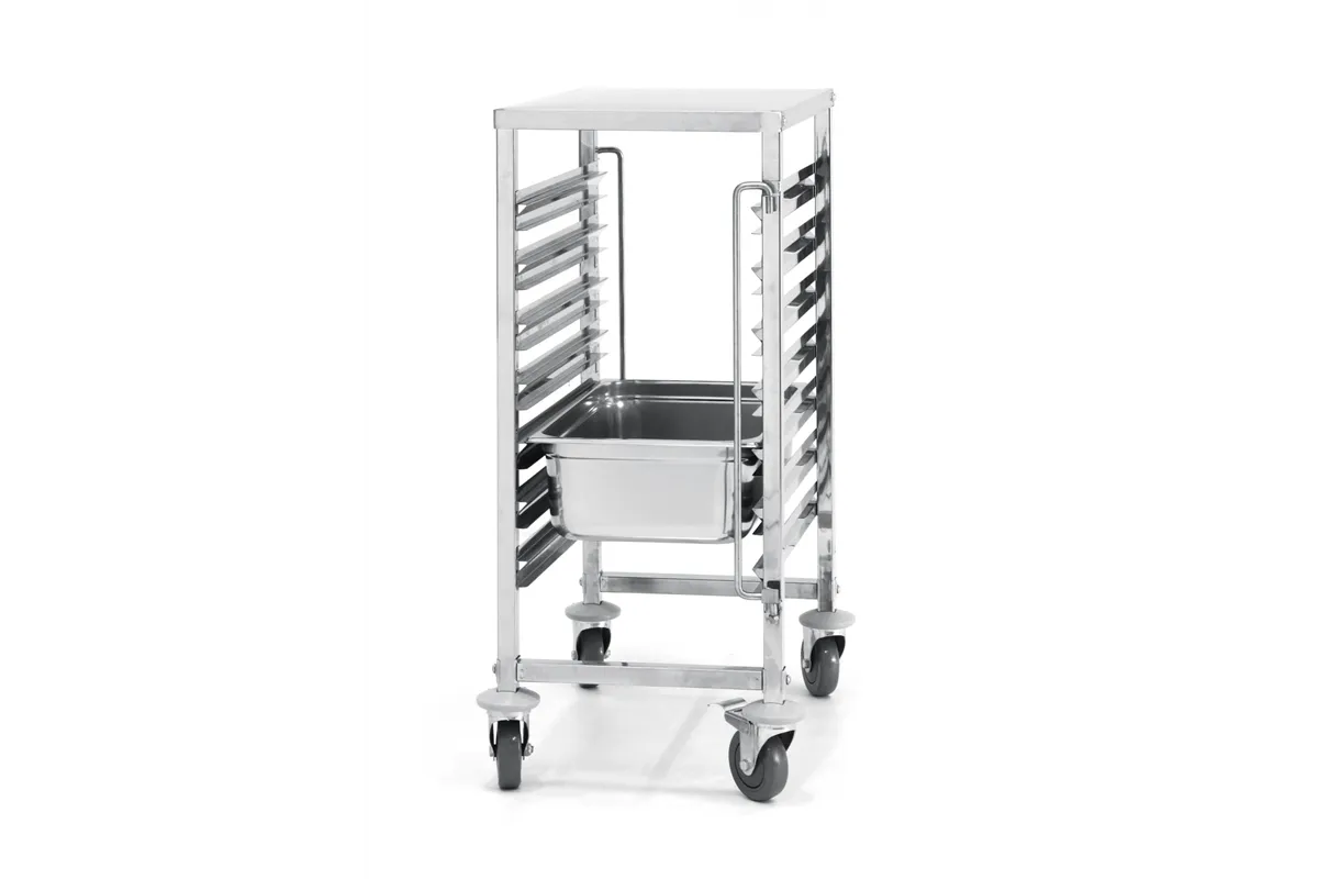 Wózek do transportu pojemników 7xGN 1/1, 445x615x945mm Hendi 810668