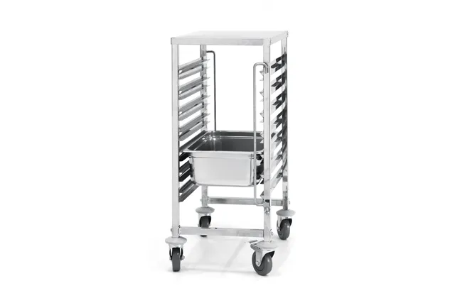 Wózek do transportu pojemników 7xGN 1/1, 445x615x945mm Hendi 810668