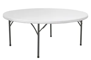 Stół cateringowy okrągły, max. obciążenie: 250 kg, ⌀1800x740mm AmerBox 810941
