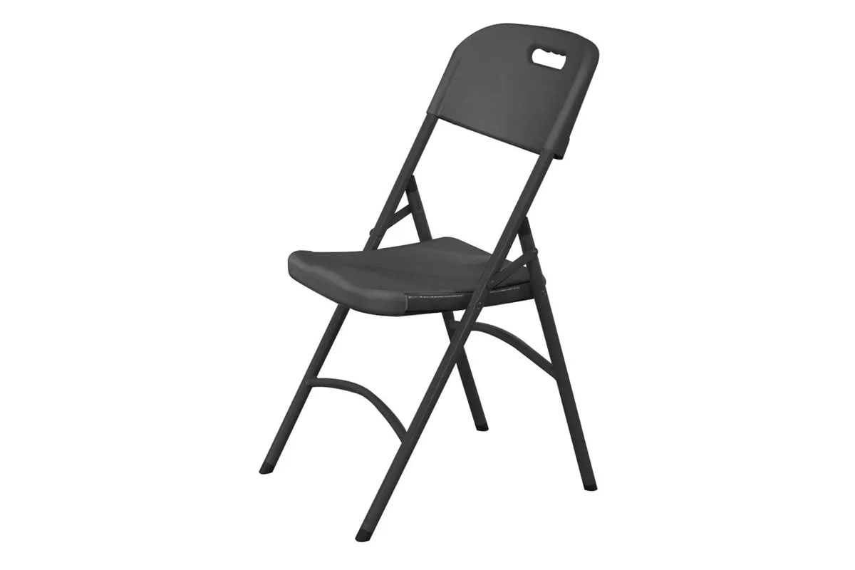 Krzesło cateringowe, max. obciążenie: 175 kg, czarny, 540x440x840mm AmerBox 810989