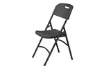 Krzesło cateringowe, max. obciążenie: 175 kg, czarny, 540x440x840mm AmerBox 810989