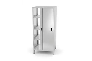 Szafa przelotowa z drzwiami suwanymi – skręcana, Kitchen Line, 800x700x1800mm Hendi 812402