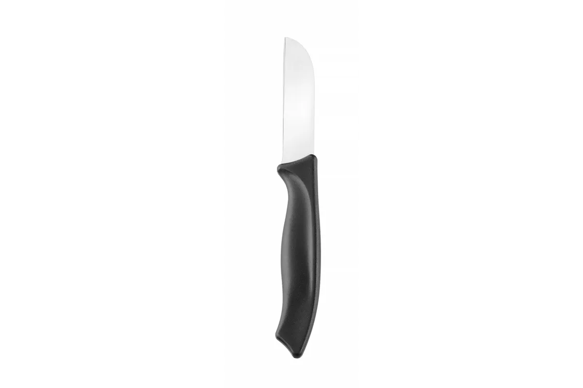 Nóż do obierania, prosty, czarny, 180mm Hendi 842454