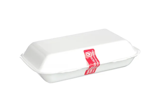Plomba zabezpieczająca opakowania i pojemniki – zestaw 2 rolek, 250 szt., 25x75mm Hendi 850213