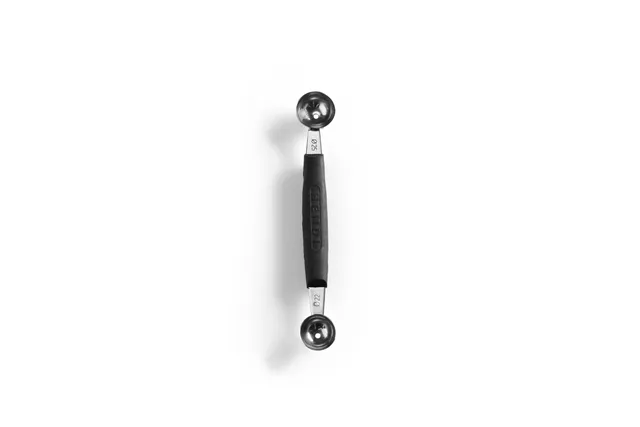 Nóż dekoracyjny do kulek podwójny, ø22-25 mm, czarny, 165mm Hendi 856000