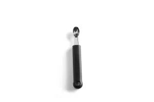 Nóż dekoracyjny do kulek pojedynczy, owalny, czarny, 160mm Hendi 856017