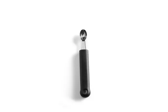 Nóż dekoracyjny do kulek pojedynczy, owalny, czarny, 160mm Hendi 856017