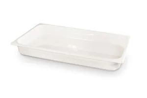 Pojemnik GN 1/1 z białego poliwęglanu, GN 1/1, 9L, biały, 530x325x65mm Hendi 862285