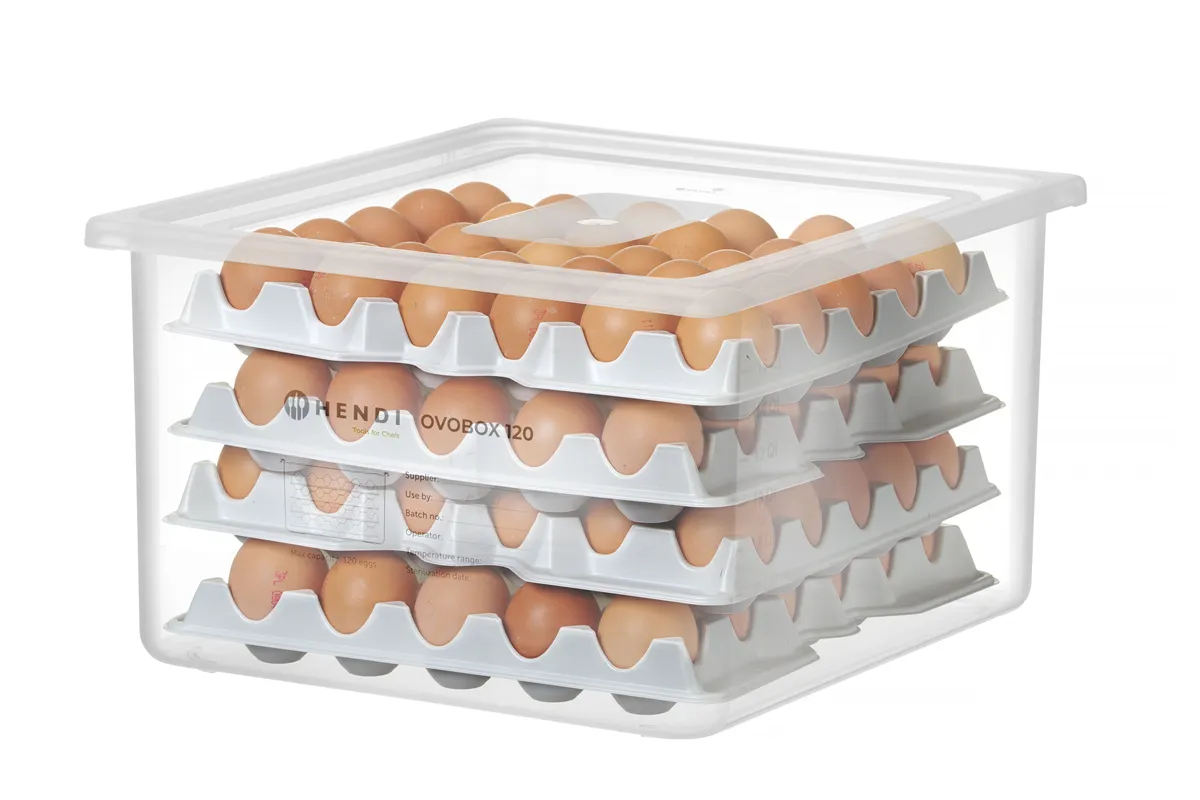 Pojemnik na jajka HENDI OVOBOX 120, GN 2/3, 18L, 355x325x200mm Hendi 870785