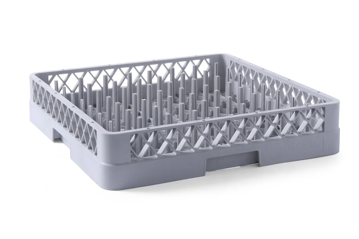 Kosz na talerze do zmywarki 500×500 mm, 500x500x100mm Hendi 877104